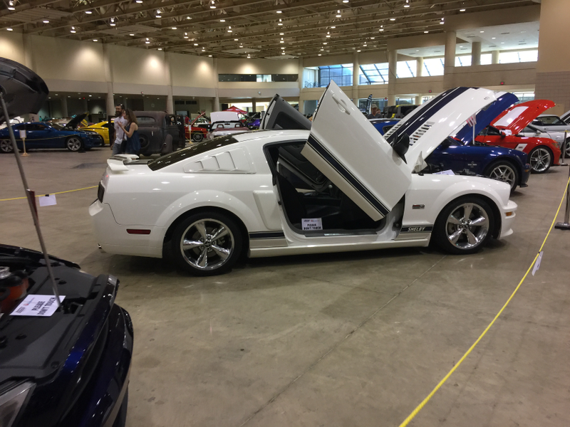 LAMBO DOORS. At least this had a whipple so it might keep up with my Ecoboost